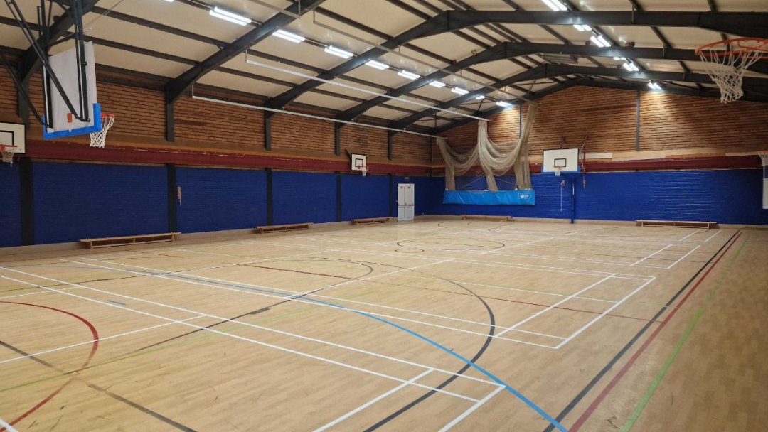 Sports Hall at Guilsborough Academy in Northampton