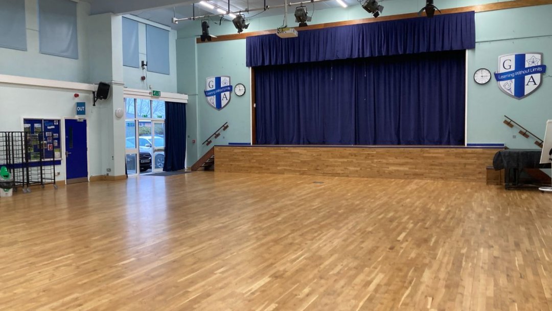 Main Hall at Guilsborough Academy in Northampton