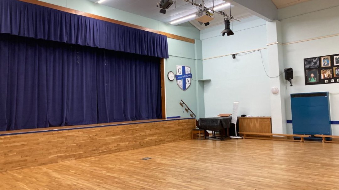 Main Hall at Guilsborough Academy in Northampton