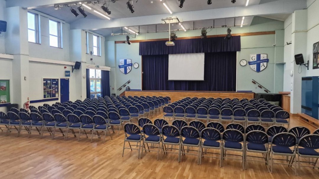 Main Hall at Guilsborough Academy in Northampton