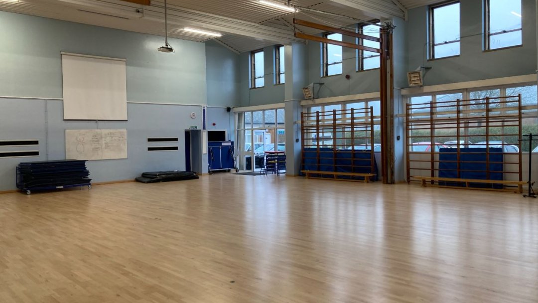 Gymnasium at Guilsborough Academy in Northampton