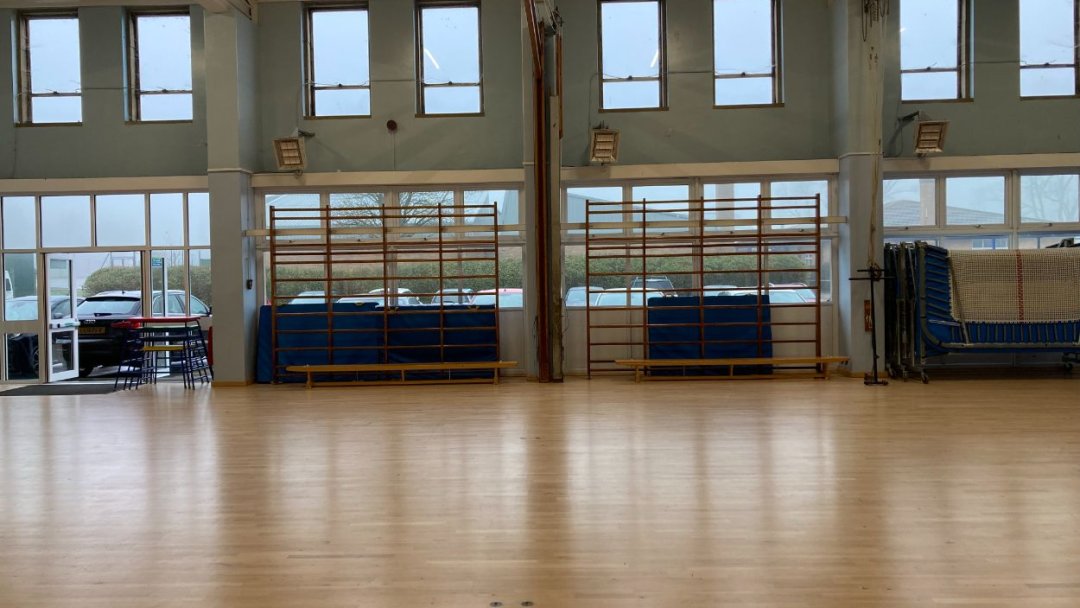 Gymnasium at Guilsborough Academy in Northampton