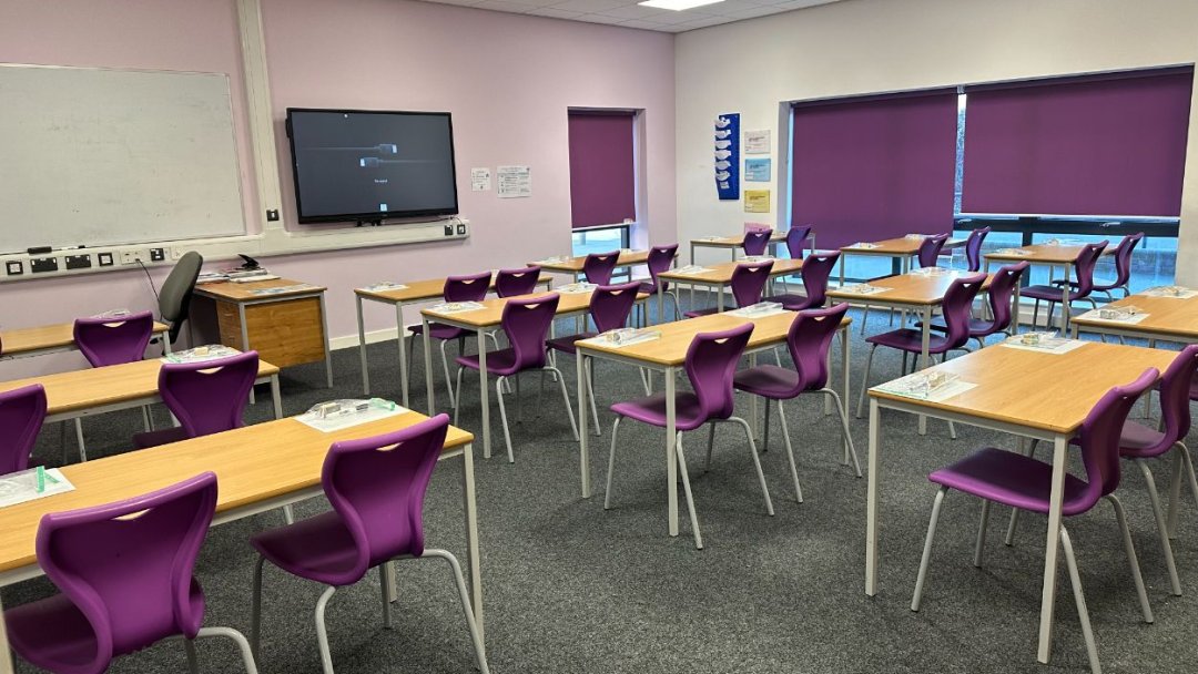 Sixth Form Classrooms at Guilsborough Academy in Northampton