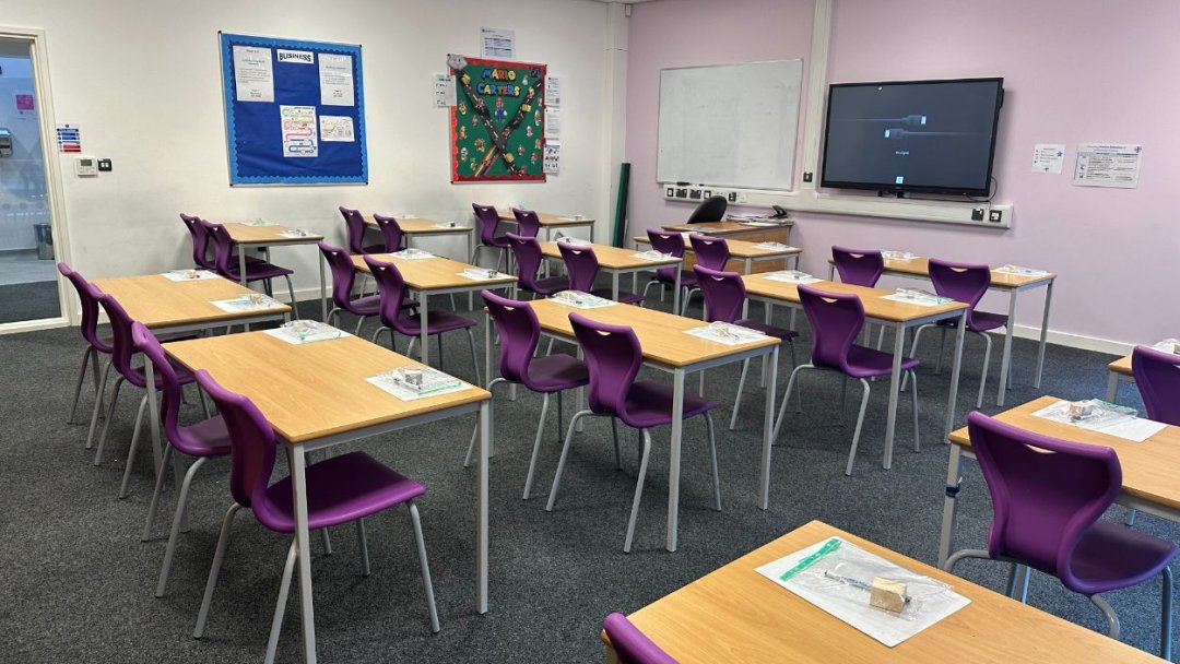 Sixth Form Classrooms at Guilsborough Academy in Northampton