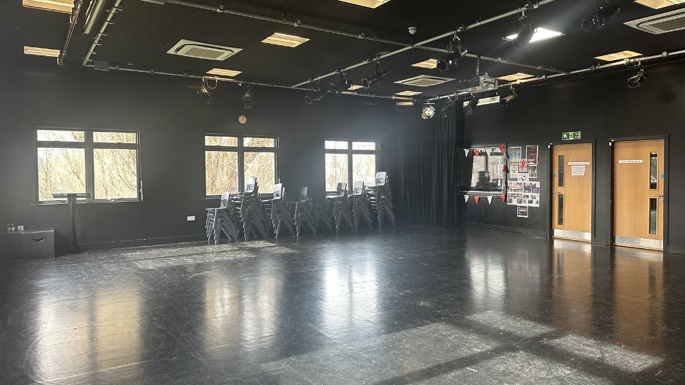 Performing Arts Studio at Raynes Park High School in London