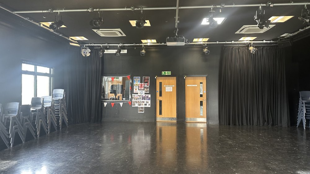 Performing Arts Studio at Raynes Park High School in London