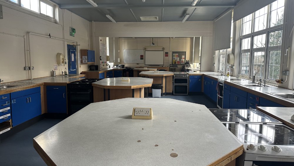 Specialist Classroom at Raynes Park High School in London
