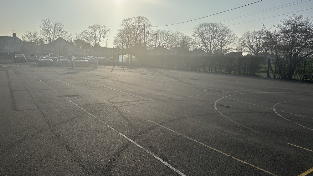 MUGA at Heathfield Junior School in London
