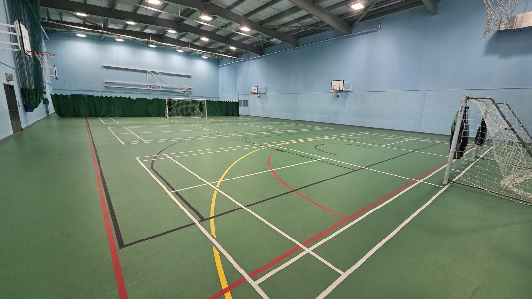 Sports Hall at Everton Free School in Liverpool