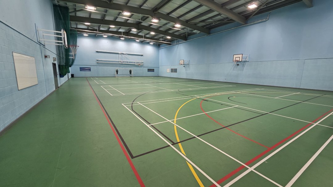 Sports Hall at Everton Free School in Liverpool