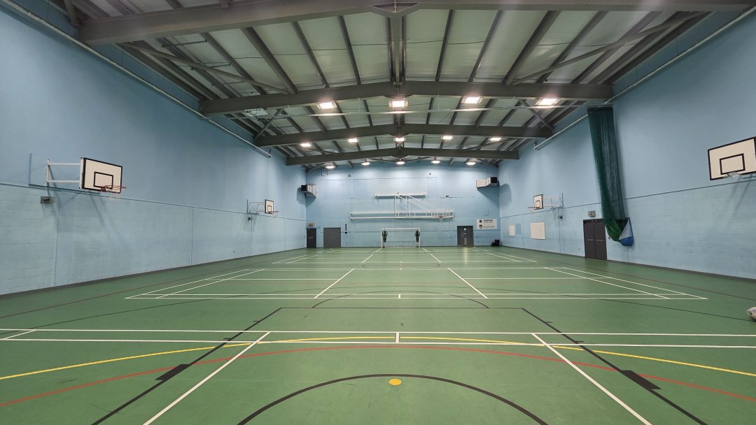 Sports Hall at Everton Free School in Liverpool