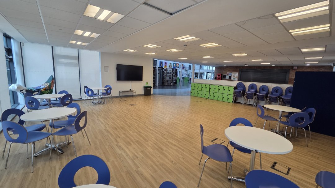 Atrium at Everton Free School in Liverpool