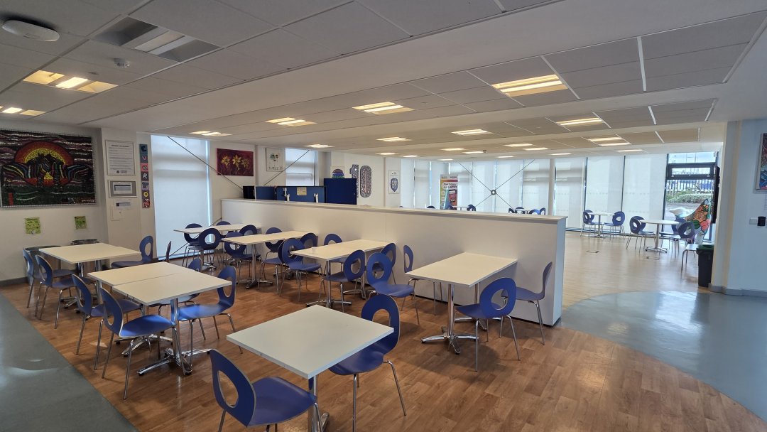 Atrium at Everton Free School in Liverpool