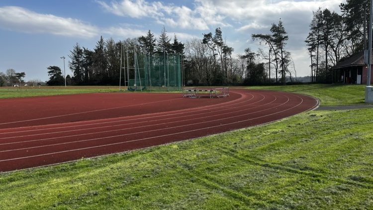 Athletics Track at King Edward VI School in Morpeth