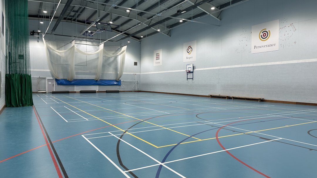 Sports Hall at Radnor House in Kent