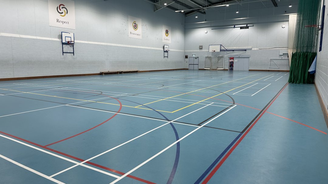 Sports Hall at Radnor House in Kent