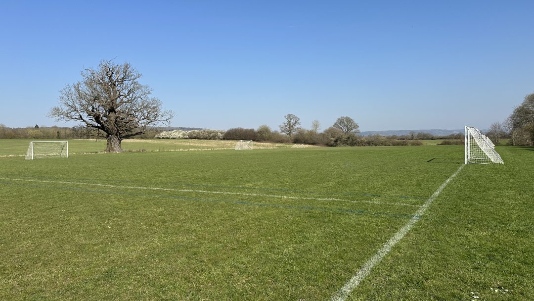 Grass Pitches at Radnor House in Kent