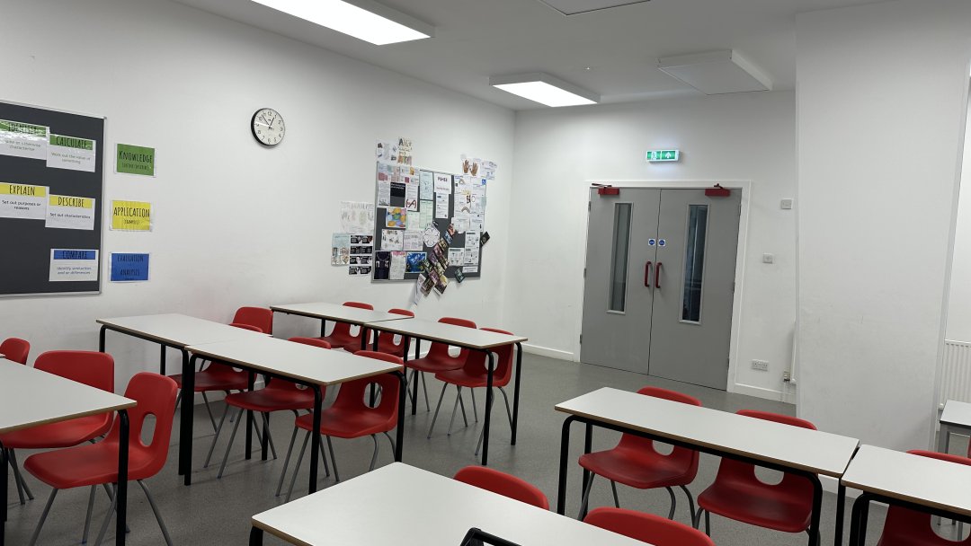 Classrooms at Radnor House in Kent