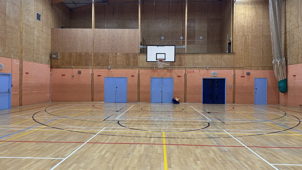 Sports Hall at The Woodroffe School in Dorset