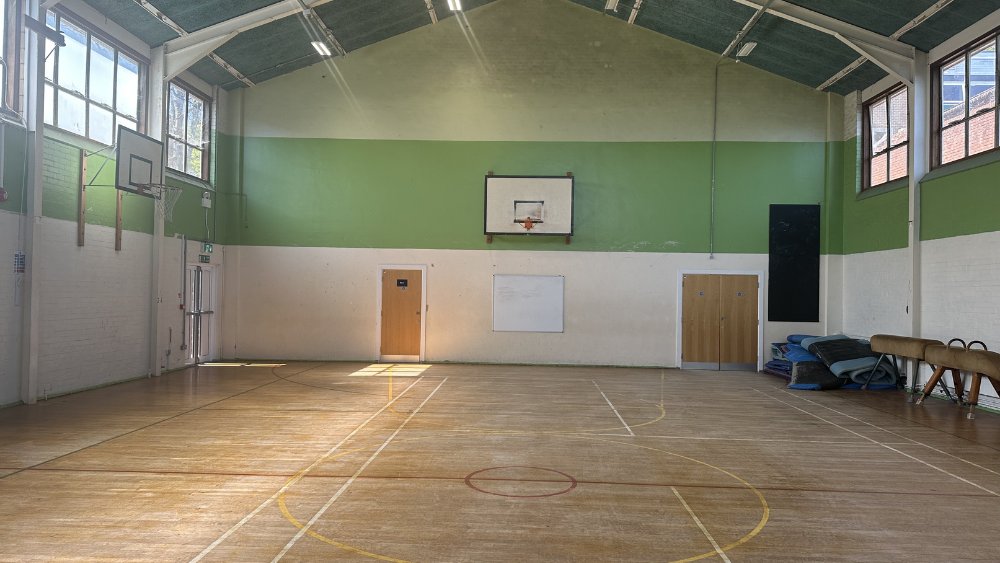 Gym at The Woodroffe School in Dorset