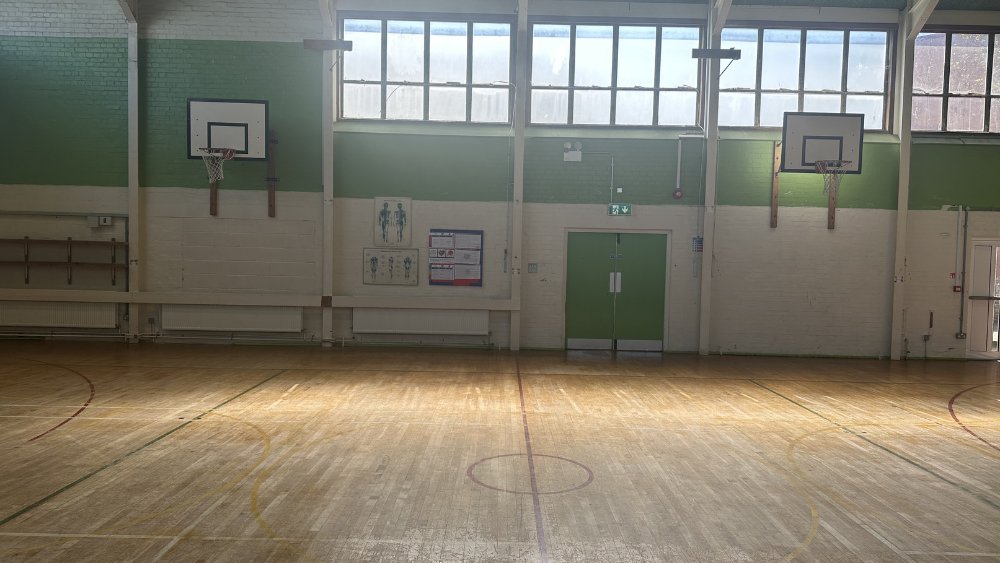 Gym at The Woodroffe School in Dorset