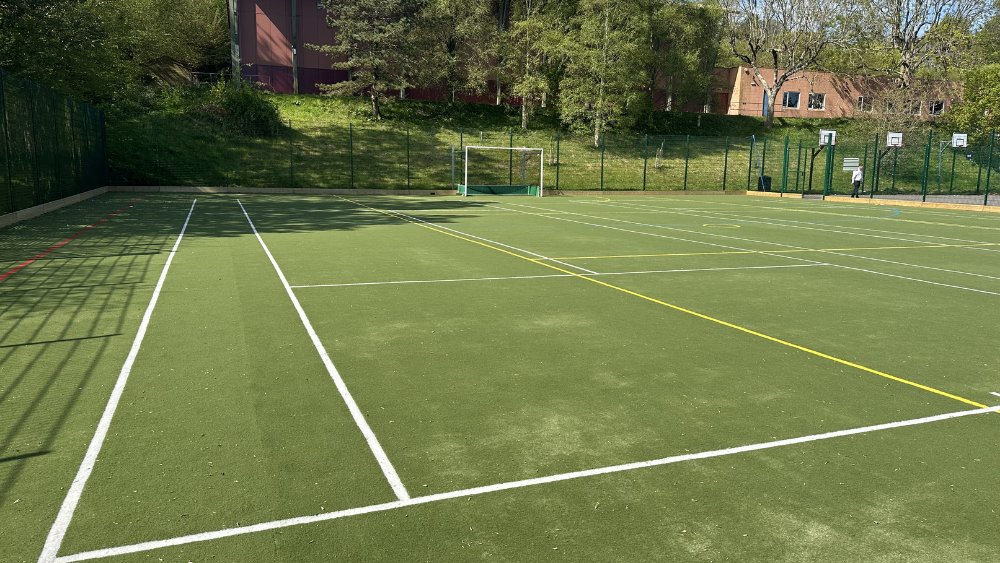 Astro MUGA at The Woodroffe School in Dorset