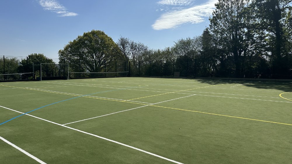 Astro MUGA at The Woodroffe School in Dorset