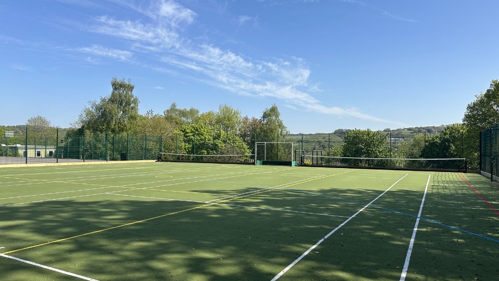 Astro MUGA at The Woodroffe School in Dorset