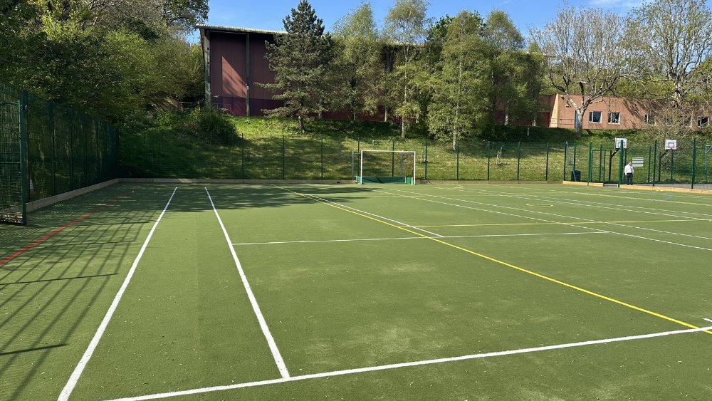 Astro MUGA at The Woodroffe School in Dorset