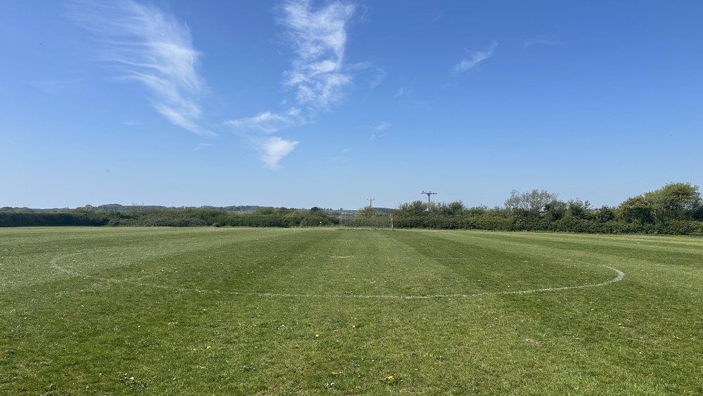11-a-side Football Pitch at The Woodroffe School in Dorset