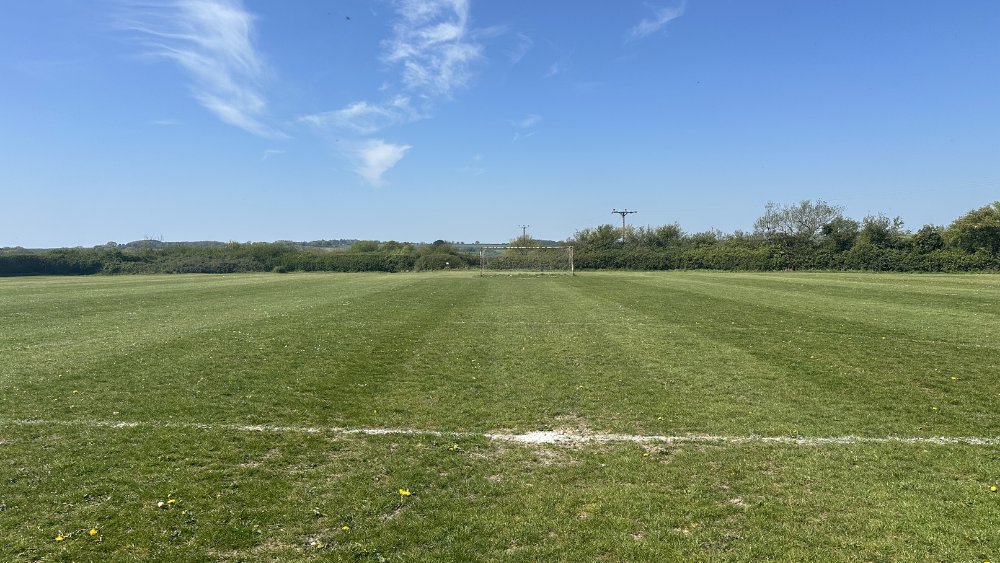 11-a-side Football Pitch at The Woodroffe School in Dorset