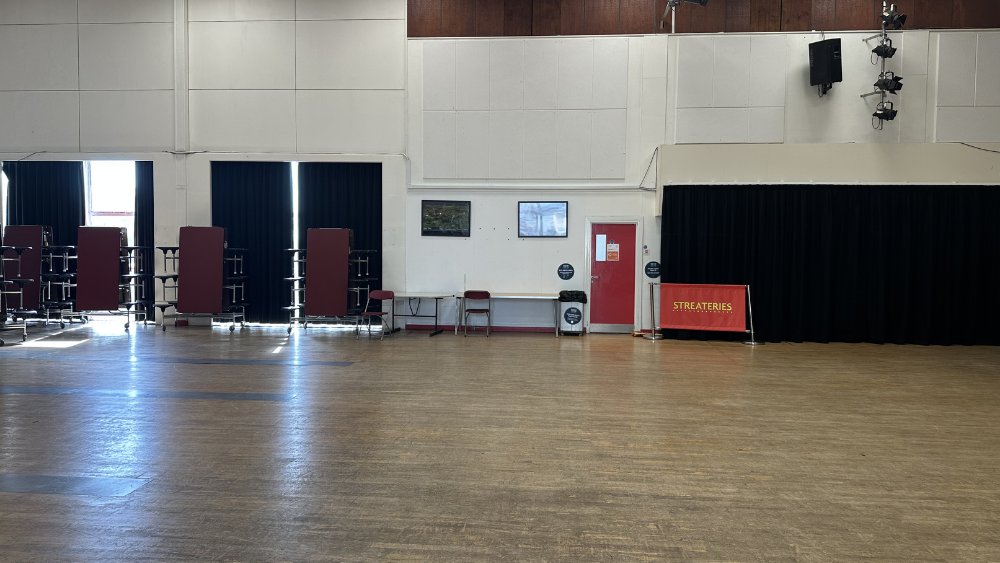 Main Hall at The Woodroffe School in Dorset
