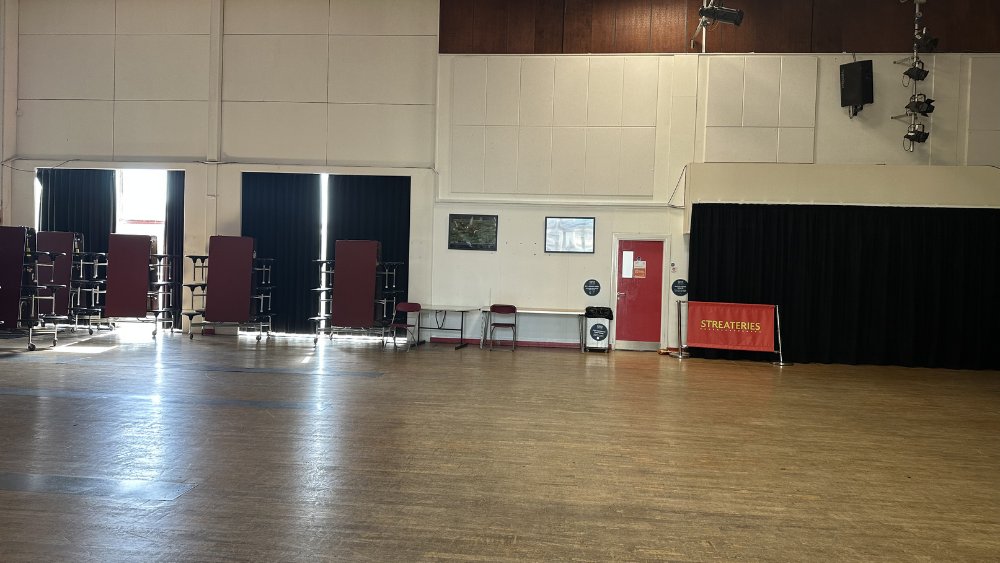 Main Hall at The Woodroffe School in Dorset