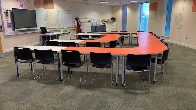 Classrooms at One Sixth Form in Ipswich