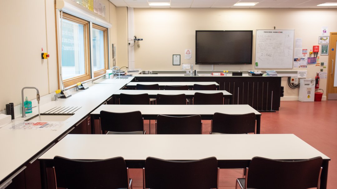 Classrooms at One Sixth Form in Ipswich