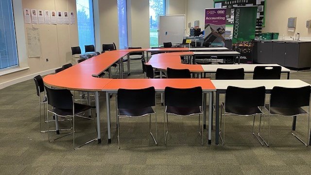 Classrooms at One Sixth Form in Ipswich