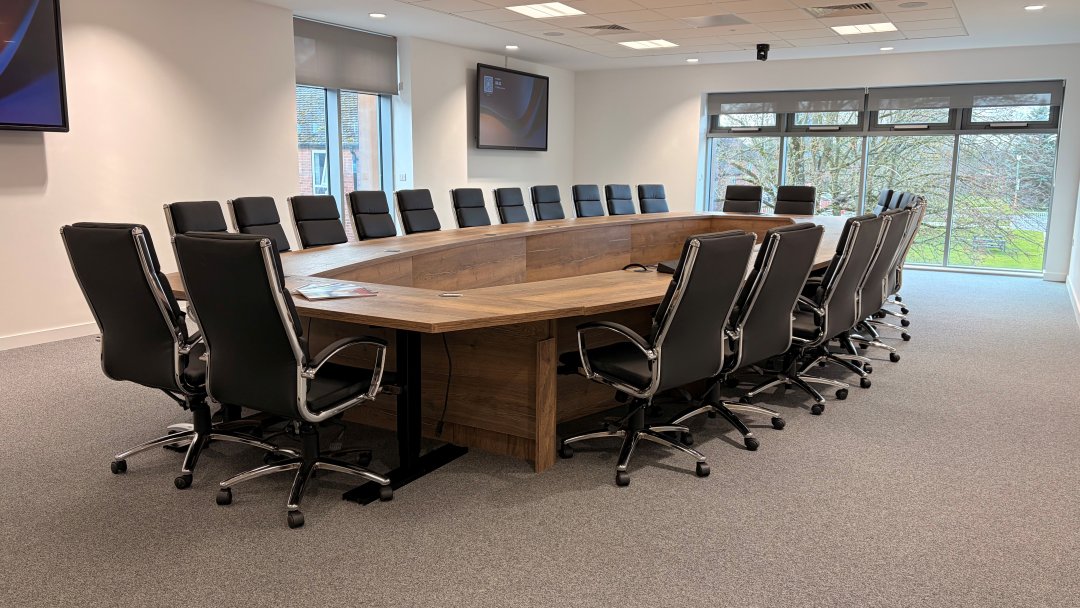 The Ged Mason Building - Boardroom at Seashell in Stockport