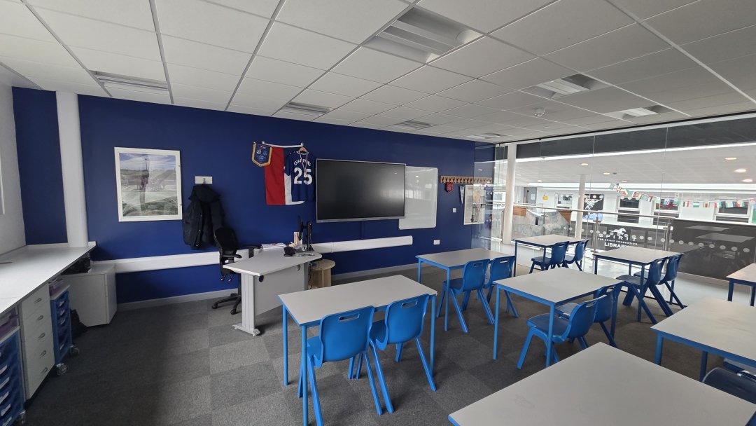 Classroom (College 2) at Everton Free School in Liverpool