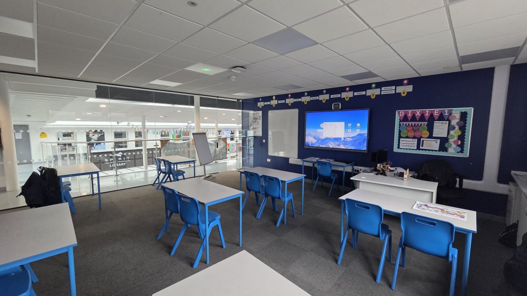 Classroom (College 2) at Everton Free School in Liverpool