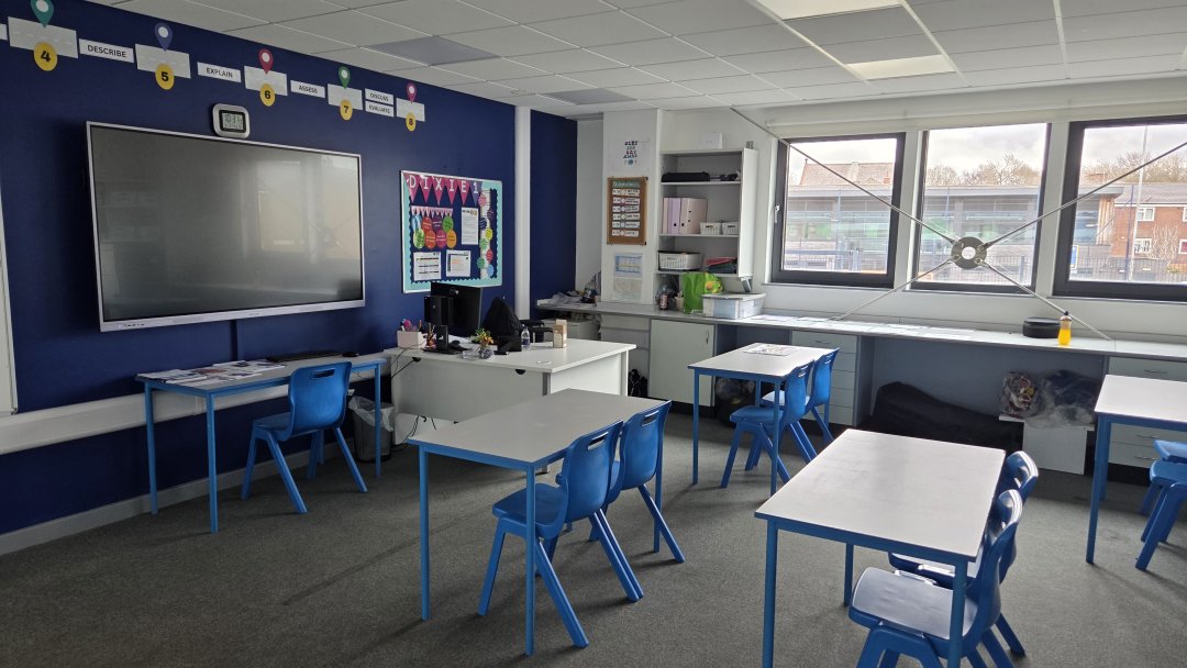 Classroom (College 2) at Everton Free School in Liverpool