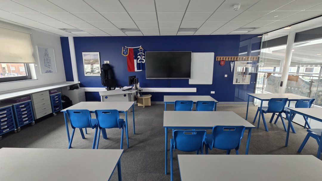 Classroom (College 2) at Everton Free School in Liverpool