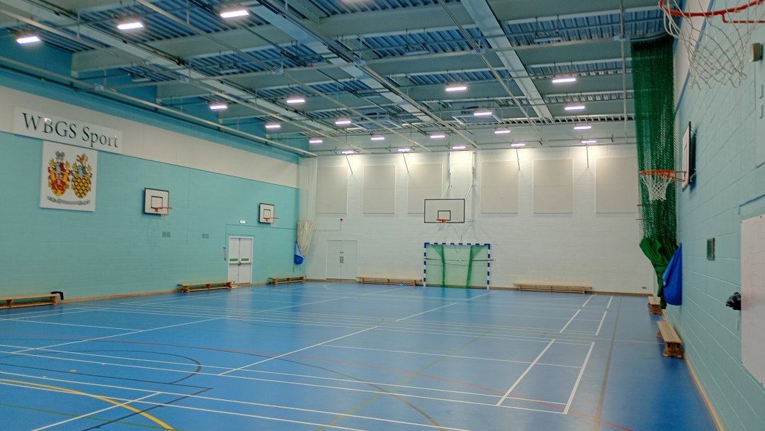 Sports Hall at Watford Grammar School For Boys in Watford