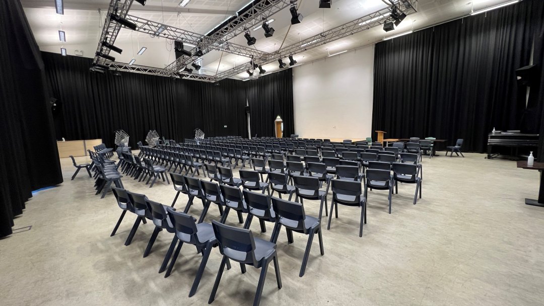 Main Hall at Goole Academy in East Yorkshire