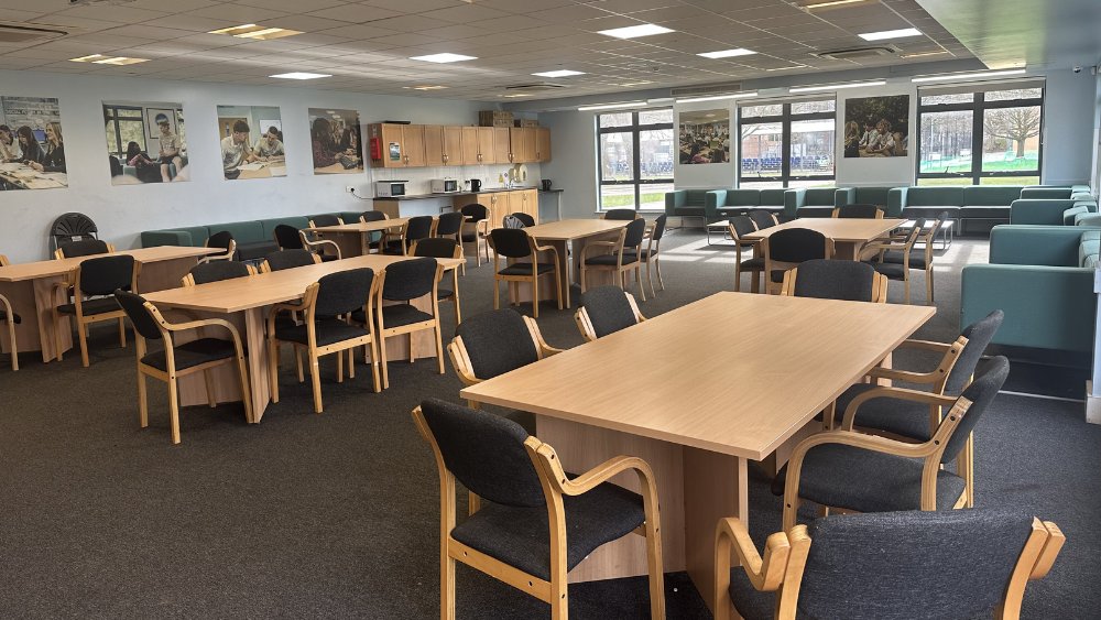 Common Room at Raynes Park High School in London