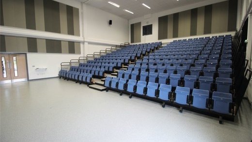 Main Hall at Kings Langley Secondary School in Hertfordshire