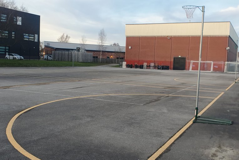 MUGA at Goole Academy in East Yorkshire