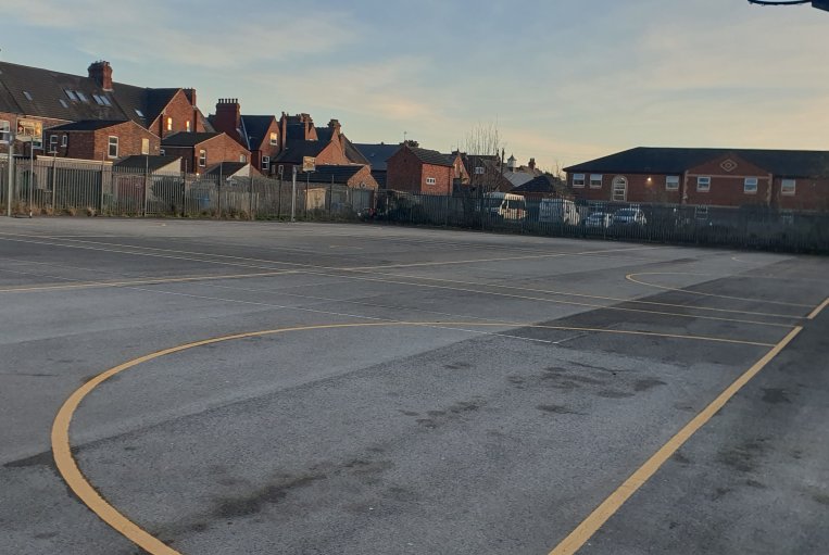 MUGA at Goole Academy in East Yorkshire