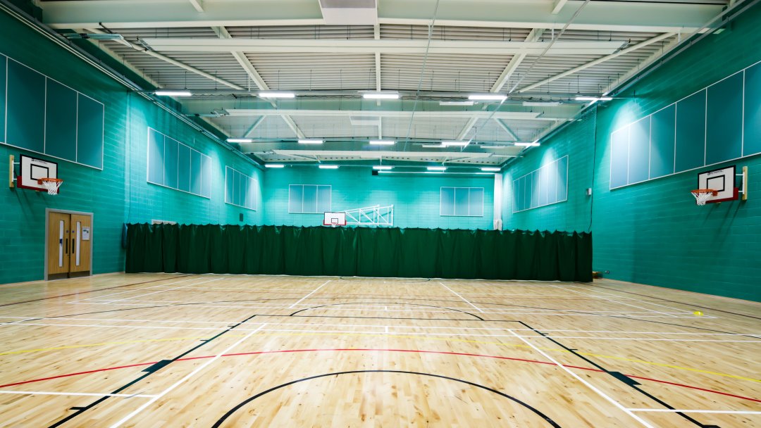 Sports Hall at CHS South in Manchester