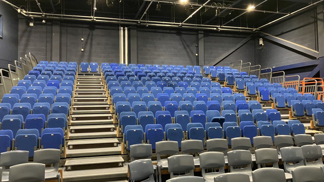 Blue Box Theatre at Chorlton High School in Manchester