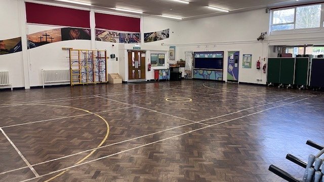 KS1 Hall at Oasis Academy Woodview in Birmingham